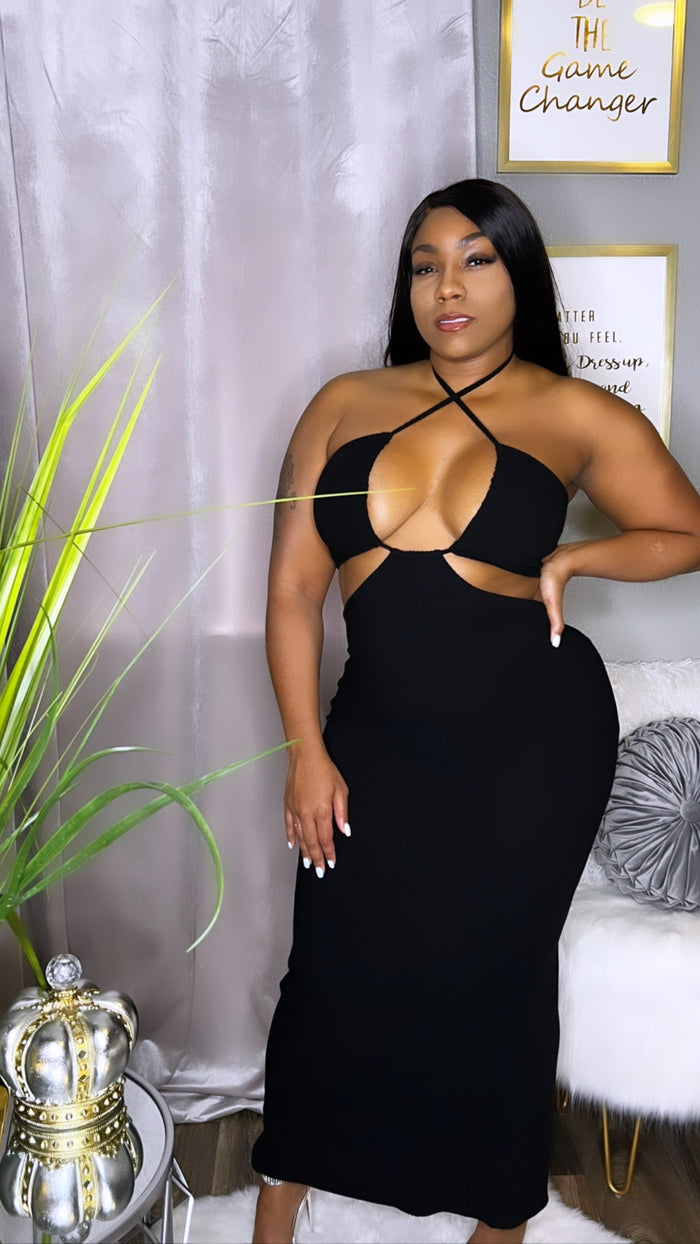 Keyana Knit Maxi Dress