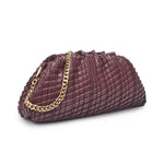 Kenya Oversized Clutch (Wine)