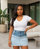 Denim Dolce Mini Skirt