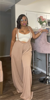 Teyana Jumpsuit (Taupe)