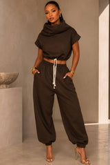 Taraji 2 pc Set (Brown)