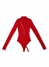 Oh Snap Bodysuit (Red)