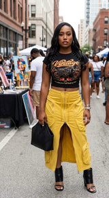 Jayda Cargo Skirt