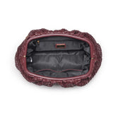 Kenya Oversized Clutch (Wine)