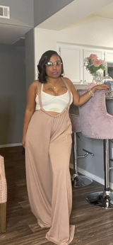 Teyana Jumpsuit (Taupe)