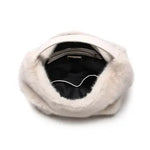 Tabi Fur Hobo Bag (Natural)