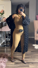 Knitted Cardigan (Black)