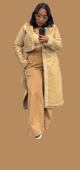 Two Way Convertible Trench Coat