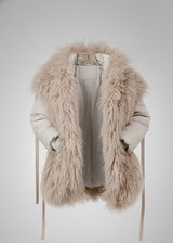 Winter Queen Reversible Fur Bomber