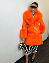 Snow Queen Trench (Orange)