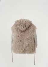 Winter Queen Reversible Fur Bomber