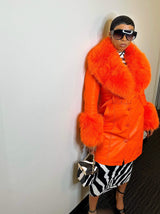 Snow Queen Trench (Orange)