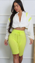 Sporty Queen Neon 2pc Set