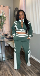 Street Style Track Suit (Olive)