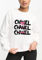 Chanae Nae Perfume Sweater (White)