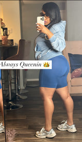 Lounge Queen 3pc Set (Blue)