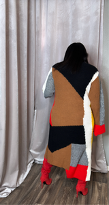 Color Block'n Sweater Dress