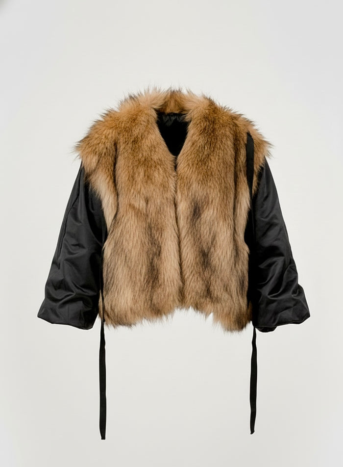 Foxy Brown Reversible Bomber