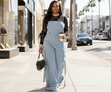 Such A Lady Denim Jumpsuit