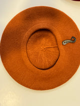 Italy Beret (Rust)