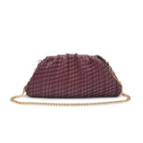 Kenya Oversized Clutch (Wine)