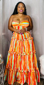 Summer Stripes Set (Orange)