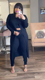 Nique 3pc Set (Denim Blue)