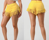 Favorite Fringe shorts (Yellow)