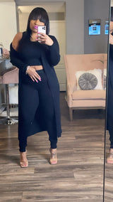 Nique 3pc Set (Denim Blue)